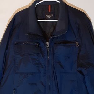 Mens Dockers Zip Front Collar Sport Jacket.